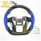 Real Carbon Fiber Steering Wheel fit for Honda Accord 2008-2012 8thgen