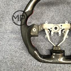 Real Carbon Fiber Steering Wheel for 2008-2014 SUBARU IMPREZA STI WRX