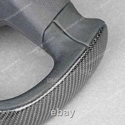 Real Carbon Fiber Yoke Steering Wheel For Tesla Model S Steering Wheel 2014-2021