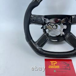 Real LED Carbon Fiber Steering Wheel Dodge Charger Challenger 2005-2010 Chrysler