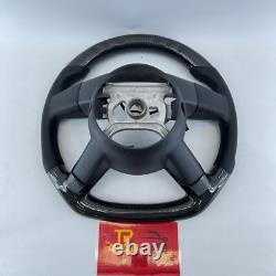Real LED Carbon Fiber Steering Wheel Dodge Charger Challenger 2005-2010 Chrysler