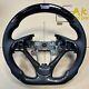 Real LED Carbon Sports Fiber Steering Wheel fit For Acura TL ILX ZDX 2009-2022