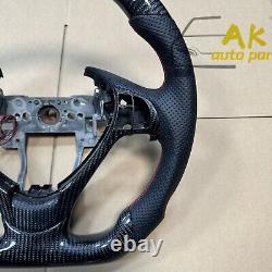 Real LED Carbon Sports Fiber Steering Wheel fit For Acura TL ILX ZDX 2009-2022