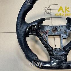 Real LED Carbon Sports Fiber Steering Wheel fit For Acura TL ILX ZDX 2009-2022