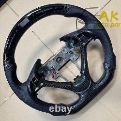 Real LED Carbon Sports Fiber Steering Wheel fit For Acura TL ILX ZDX 2009-2022