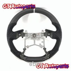Real Matte Carbon Fiber Steering Wheel For Toyota Tundra/Tacoma/4Runner 2014+