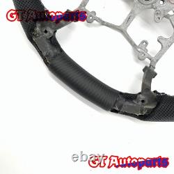 Real Matte Carbon Fiber Steering Wheel For Toyota Tundra/Tacoma/4Runner 2014+