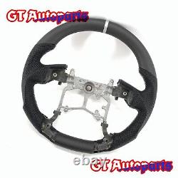 Real Matte Carbon Fiber Steering Wheel For Toyota Tundra/Tacoma/4Runner 2014+