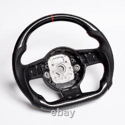 Real carbon fiber Customized Sport Steering Wheel Audi TT TTRS R8 SQ5 2008-2015