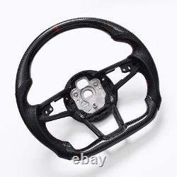 Real carbon fiber Customized Sport Steering Wheel For Audi 2016-2023 TT TTS R8