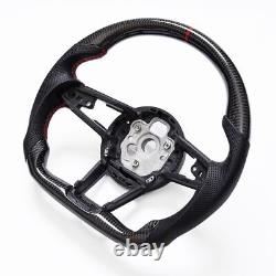 Real carbon fiber Customized Sport Steering Wheel For Audi 2016-2023 TT TTS R8