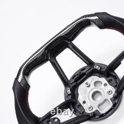 Real carbon fiber Customized Sport Steering Wheel For Audi 2016-2023 TT TTS R8