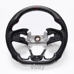 Real carbon fiber Customized Sport Steering Wheel Honda Civic Type-R 2016-2023