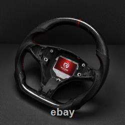 Real carbon fiber Customized Sport Universal Steering Wheel Model X S No heated
