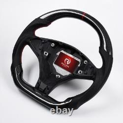 Real carbon fiber Customized Sport Universal Steering Wheel Model X S No heated