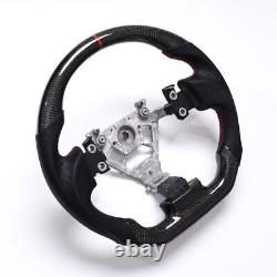 Real carbon fiber Flat Customized Sport Steering Wheel For NISSAN 350Z 2003-2009