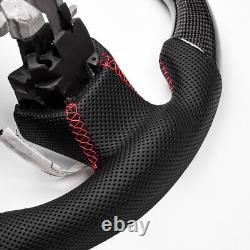 Real carbon fiber Flat Customized Sport Steering Wheel INFINITI Q50 2013-2017