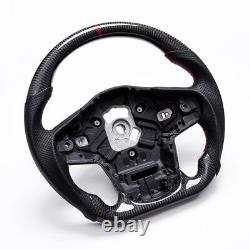 Real carbon fiber Flat Customized Sport Steering Wheel Toyota 2019-2024 Supra