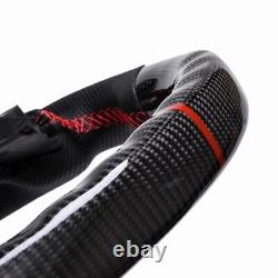 Real carbon fiber Flat Customized Sport Steering Wheel Toyota 2019-2024 Supra