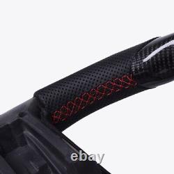 Real carbon fiber Flat Customized Sport Universal 2010-2014 Ford Mustang GT OEM