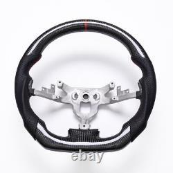 Real carbon fiber Flat Customized Sport Universal Steering Wheel Corvette C6 Z06