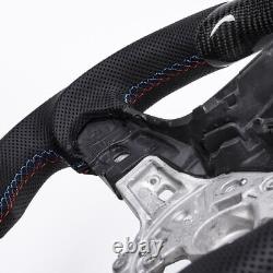 Real carbon fiber Flat Customized Sport Universal Steering Wheel For BMW I8 OEM