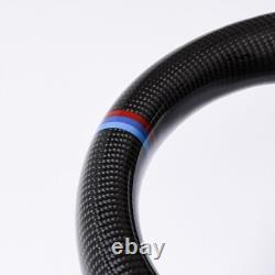 Real carbon fiber Flat Customized Sport Universal Steering Wheel For BMW I8 OEM