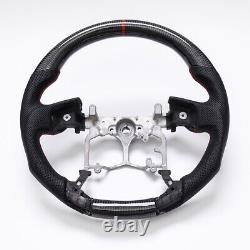 Real carbon fiber Flat Customized Sport Universal Steering Wheel TUNDRA TACOMA