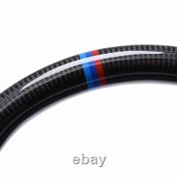 Real carbon fiber Flat Customized Steering Wheel BMW G20 M3 3-Series WithHeated