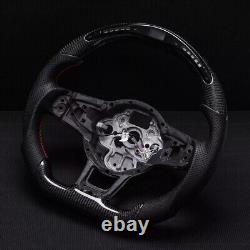 Real carbon fiber LED Steering Wheel VW MK7 MK7.5 Golf GTI Jetta Polo 2013-2020