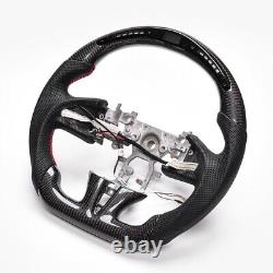 Real carbon fiber LED Withheated Steering Wheel INFINITI Q50 Q60 QX55 2013-2017