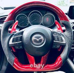 Real carbon fiber Sport Universal Car Steering Wheel Fit For Mazda Customized