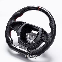 Real carbon fiber Sport Withheated Steering Wheel for Chevrolet Camaro 2016-2023