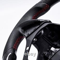 Real carbon fiber Sport Withheated Steering Wheel for Chevrolet Camaro 2016-2023