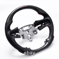 Real carbon fiber Steering Wheel for 2019-2023 SILVERADO 1500 2500 3500 Withheated