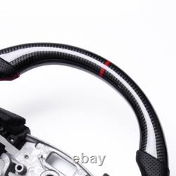 Real carbon fiber Steering Wheel for 2019-2023 SILVERADO 1500 2500 3500 Withheated