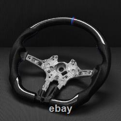 Real carbon fiber Withheated Customized Sport Steering Wheel BMW F30 F80 F82 M3