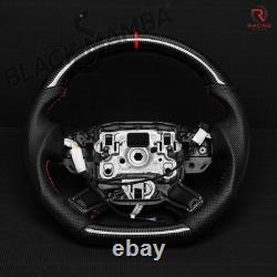 Real carbon fiber Withheated Steering Wheel 2013-2023 Land Rover Range Rover L405