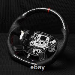 Real carbon fiber Withheated Steering Wheel 2013-2023 Land Rover Range Rover L405