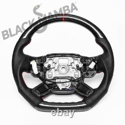 Real carbon fiber Withheated Steering Wheel 2013-2023 Land Rover Range Rover L405