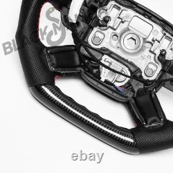 Real carbon fiber Withheated Steering Wheel 2013-2023 Land Rover Range Rover L405