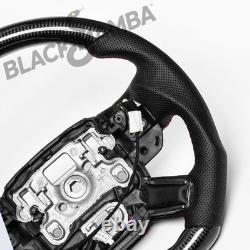 Real carbon fiber Withheated Steering Wheel 2013-2023 Land Rover Range Rover L405
