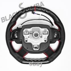 Real carbon fiber Withheated Steering Wheel 2013-2023 Land Rover Range Rover L405
