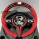 Red Alcantara Steering Wheel Fit BMW F30 F36 F20 F21 F22 F87 F80 F82 with LED