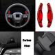 Red Carbon Fiber Steering Wheel Shifter Paddle For Honda Civic Sport 2022-2023