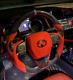 Red Carbon Fiber Steering Wheel+Trim Fit 2018-2021 Toyota Camry Corolla RAV4