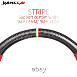 Red Carbon Fiber Steering Wheel for Maserati GranTurismo GT Stradale 2008-2019