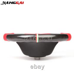 Red Carbon Fiber Steering Wheel for Maserati GranTurismo GT Stradale 2008-2019