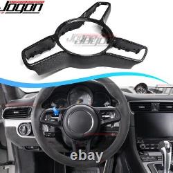 Replacement Real Carbon Steering Wheel Decor For Porsche 911 GT3 GT2 RS Touring