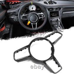 Replacement Real Carbon Steering Wheel Decor For Porsche 911 GT3 GT2 RS Touring